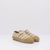 Mujer WATARU Alpargatas Esparto | Zapatillas Deportivas-ALPARGATA - - CLASSIC STRIPES MOCHA