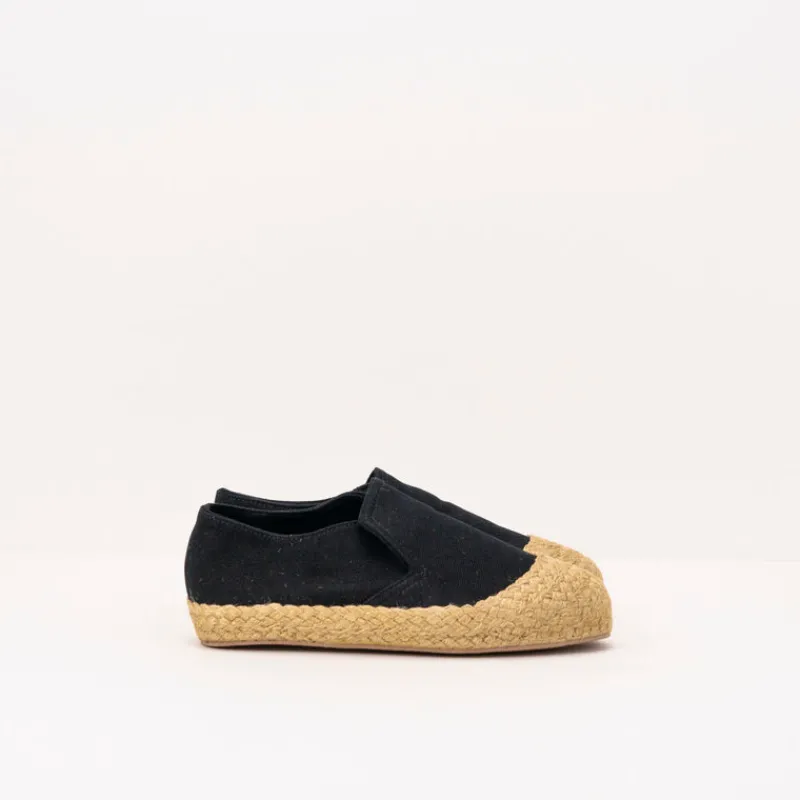 Mujer WATARU Alpargatas Esparto-ALPARGATA - - CLASSIC BLACK