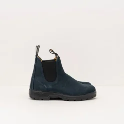 Mujer BLUNDSTONE Botines-BOTA - - 1940 NAVY NUBUCK