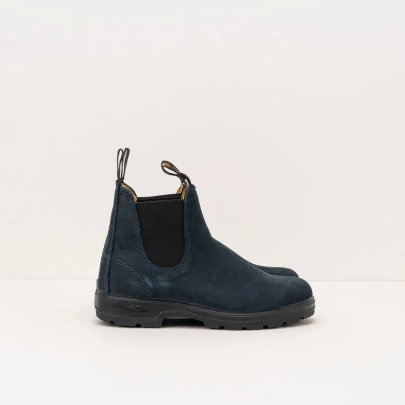 Mujer BLUNDSTONE Botines-BOTA - - 1940 NAVY NUBUCK