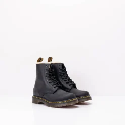 Mujer DR. MARTENS Botas-BOTA - - 1460 SERENA BLACK BURNISHED WYOMING 21797001