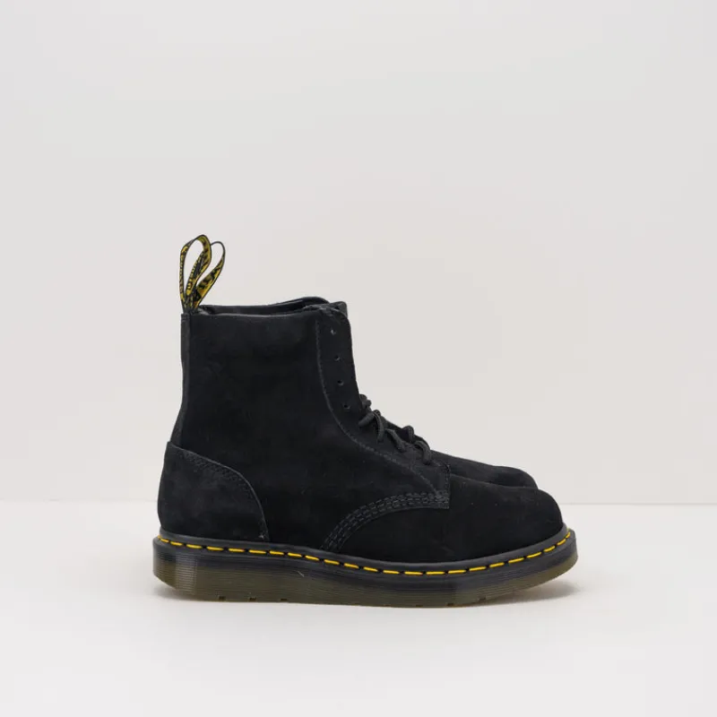 Hombre DR. MARTENS Botas-BOTA - - BERMAN BLACK E H SUEDE MB 27688001