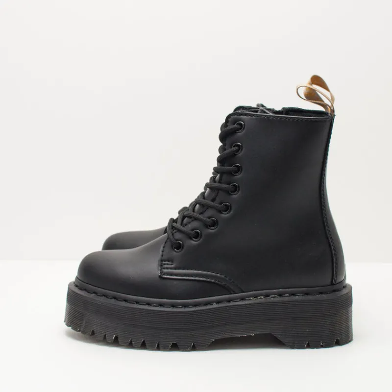 Mujer DR. MARTENS Botas-BOTA - - JADON II MONO BLACK VEGANA 25310001