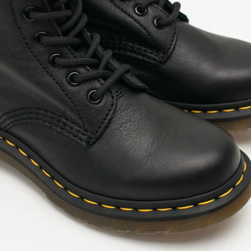 Mujer DR. MARTENS Botas-BOTA - - PASCAL 8-EYE VIRGINIA BLACK 13512006
