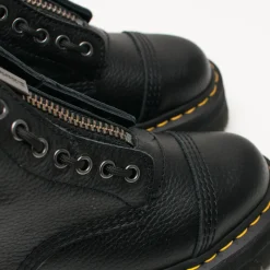 Mujer DR. MARTENS Botas-BOTA - - SINCLAIR 8-EYE AUNT SALLY BLACK 22564 001