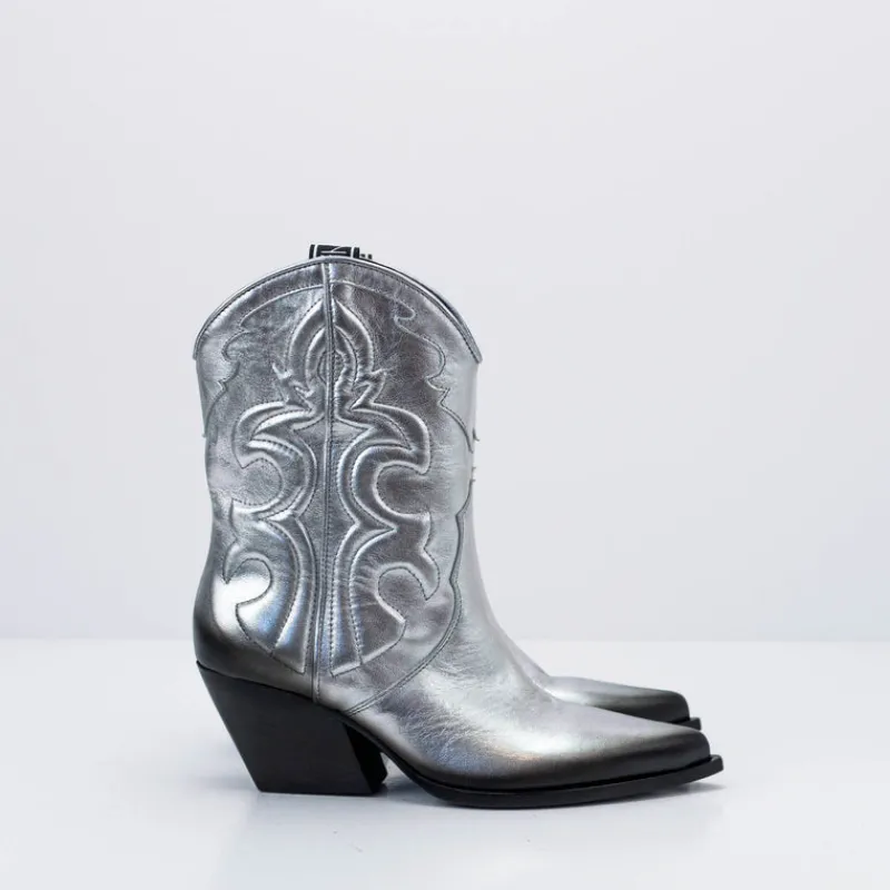 Mujer ELENA IACHI Botas-BOTA - - E3979 GIN SILVER