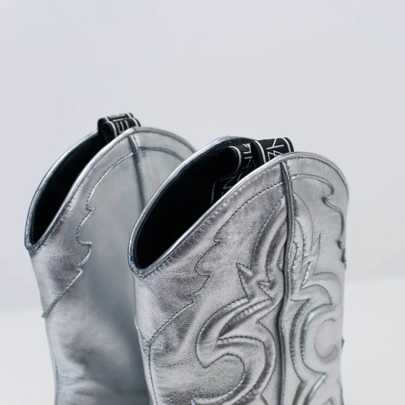 Mujer ELENA IACHI Botas-BOTA - - E3979 GIN SILVER