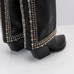 Mujer ELENA IACHI Botas-BOTA - - E3409 NATURE NERO