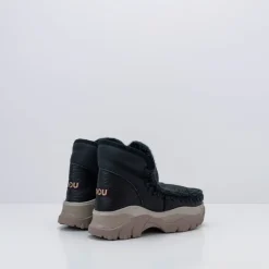 Mujer MOU Botas | Botines-BOTA - - CHUNKY ESKIMO SNEAKER NUBUCK BLACK