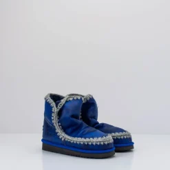 Mujer MOU Botas | Botines-BOTA - - ESKIMO 18 CRACKLED BLUE
