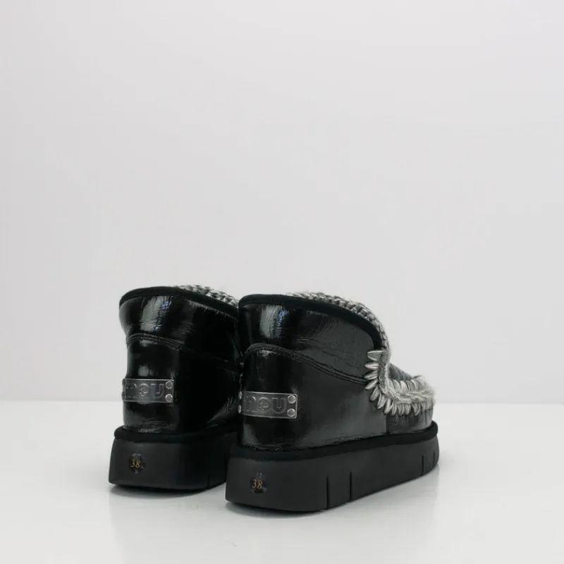 Mujer MOU Botas-BOTA - - ESKIMO BOUNCE SNEAKER LIMITED EDITION NERO