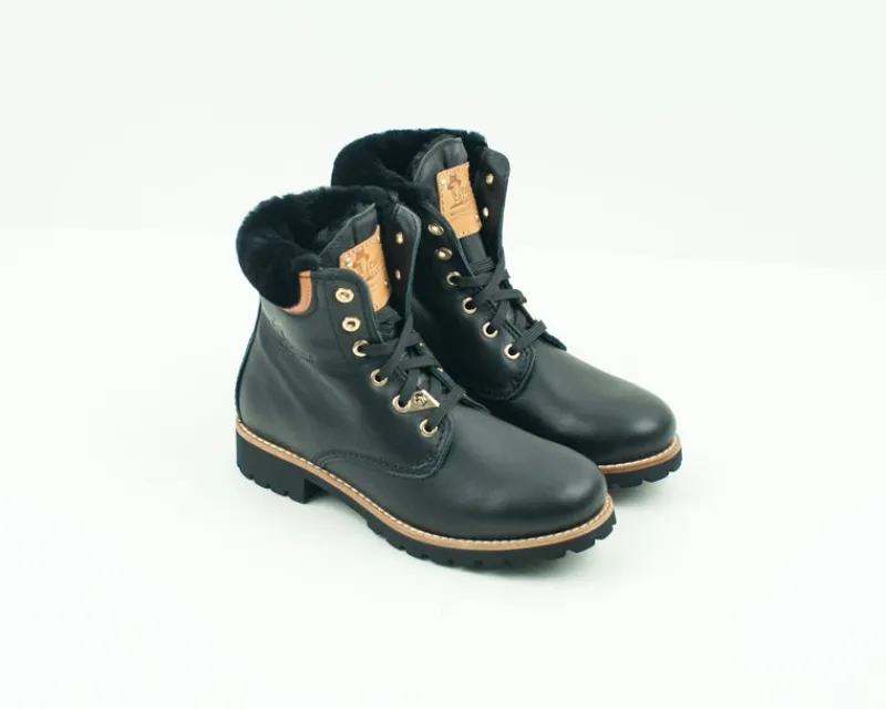 Mujer PANAMA JACK Botas-BOTA - - PANAMA 03 IGLOO TRAVELLING B2 NAPA BLACK
