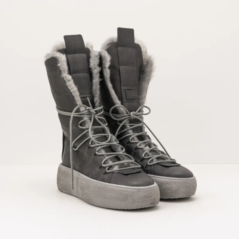 Mujer PURO-SECRET Botas-BOTA - PURO SECRET - BABY CALF MATT ANTRACITE SO GREY