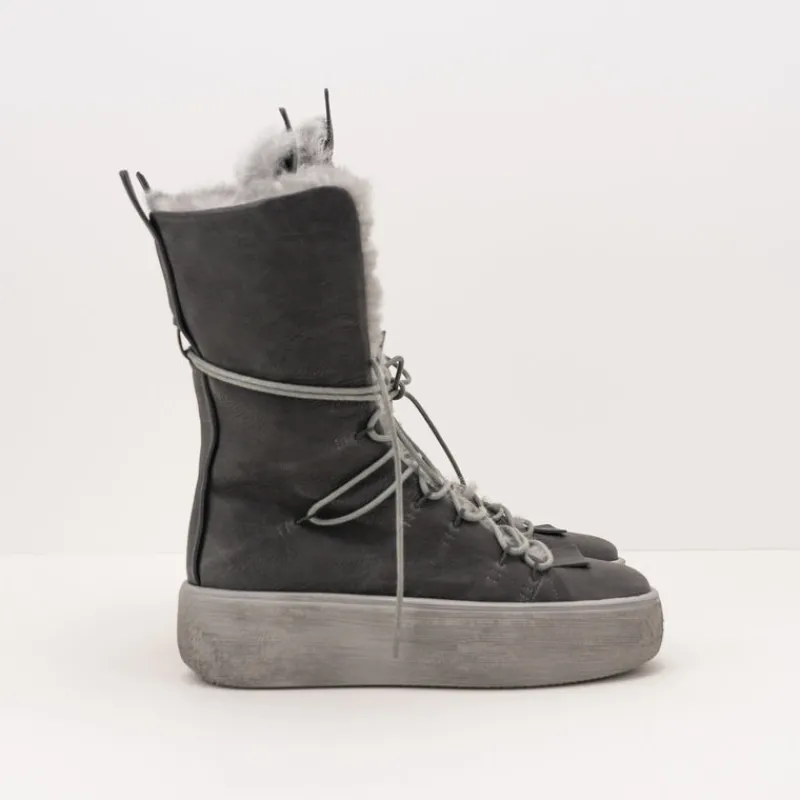 Mujer PURO-SECRET Botas-BOTA - PURO SECRET - BABY CALF MATT ANTRACITE SO GREY