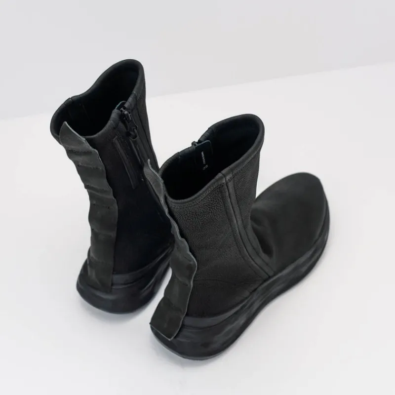 Mujer PURO-SECRET Botas-BOTA - PURO SECRET - CLOUD 7 CALF STRETCH LEATHER BLACK