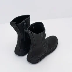 Mujer PURO-SECRET Botas-BOTA - PURO SECRET - RUBBER SPIKE CALF STRETCH LEATHER BLACK