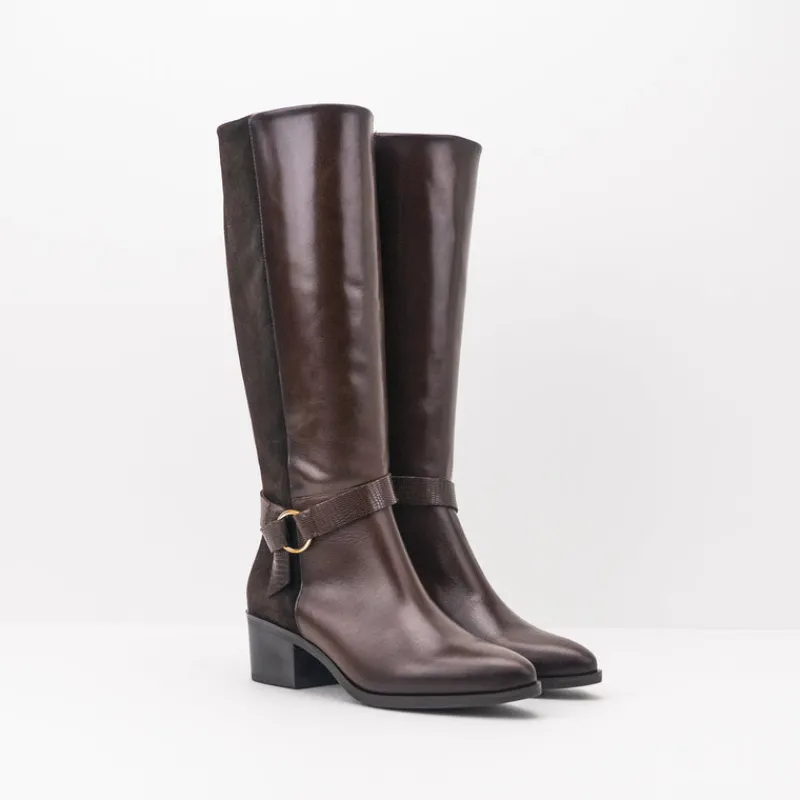 Mujer SEIALE Botas-BOTA - - XURA MARRÓN