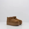 Mujer UGG Botas | Botines-BOTA - - CLASSIC ULTRA MINI PLATFORM CHESTNUT