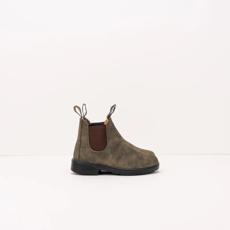 BLUNDSTONE Botas | Botines-BOTA DE NIÑO Y NIÑA - - ELASTIC SIDED RUSTIC BROWN 565