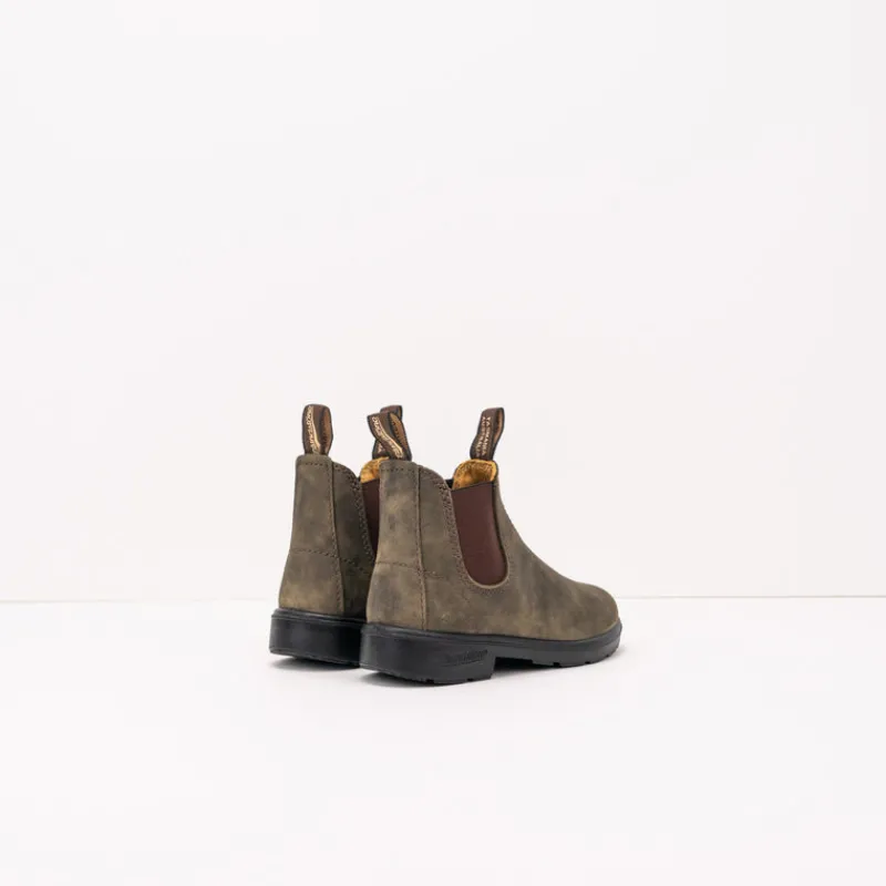 BLUNDSTONE Botas | Botines-BOTA DE NIÑO Y NIÑA - - ELASTIC SIDED RUSTIC BROWN 565