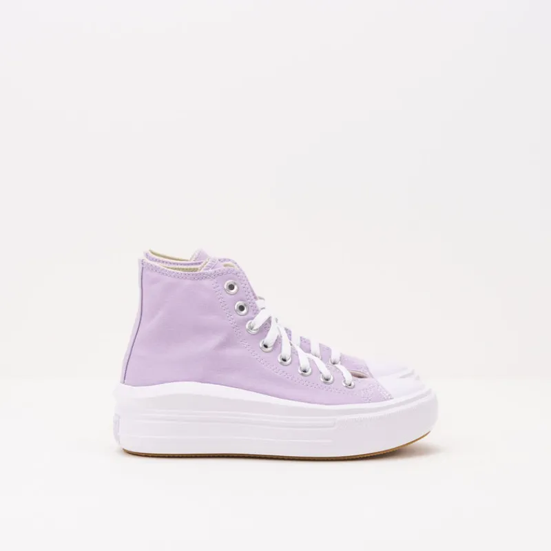 Mujer CONVERSE Botines | Zapatillas Deportivas-BOTIN - - MOVE HI PALE AMETHYST WHITE 572722C