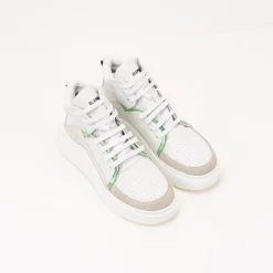 Mujer ELENA IACHI Botines | Zapatillas Deportivas-BOTIN - - E3272 OFF WHITE ACQUA