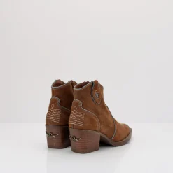 Mujer NEMONIC Botines-BOTIN - - ATLANTA 2273 GRAS TABACO