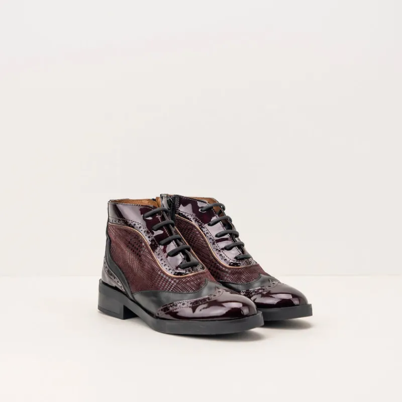 Mujer NEMONIC Botines-BOTIN - - BRISTOL 2283 MIDY BURDEOS