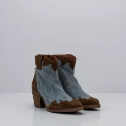 Mujer NEMONIC Botines-BOTIN - - KANSAS 2018 VOLEY TABACO