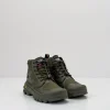Mujer PALLADIUM Botines-BOTIN - - PALLARIDER CUFF WATERPROOF OLIVE NIGHT MUJER
