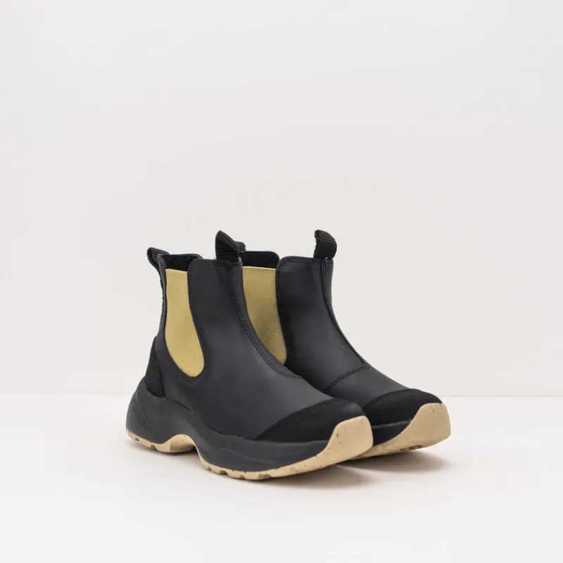 Mujer WODEN Botines-BOTIN - - WL957 SIRI WATERPROOF BLACK