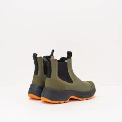 Mujer WODEN Botines-BOTIN - - WL957 SIRI WATERPROOF DARK OLIVE