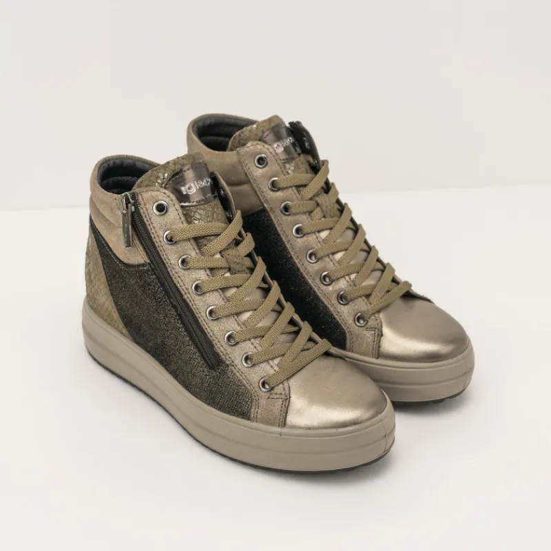 Mujer IGIu0026CO Botines-BOTÍN - IGI&CO - DONNA SHIRLEY CAPRA PIXEL VISONE
