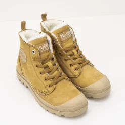 Mujer PALLADIUM Botines-BOTÍN - - PAMPA HI ZIP WL DEAR BROWN 95982