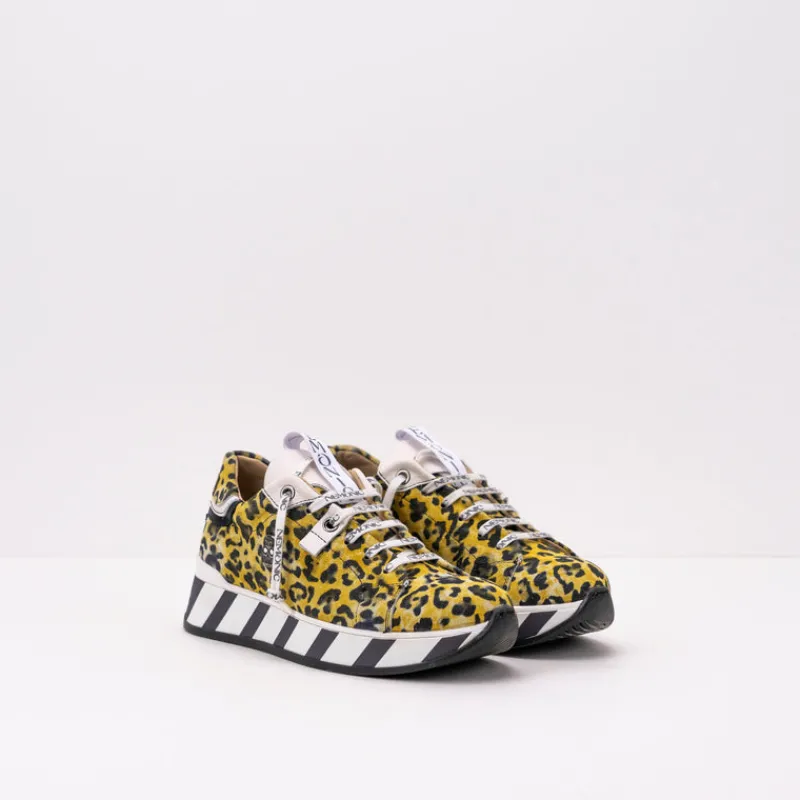 Mujer NEMONIC Zapatillas Deportivas-DEPORTIVO - - 2219 BROOKLYN LEOPARDO