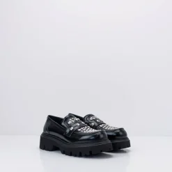 Mujer STRATEGIA Mocasines-MOCASIN - - A5508-T BELT NERO
