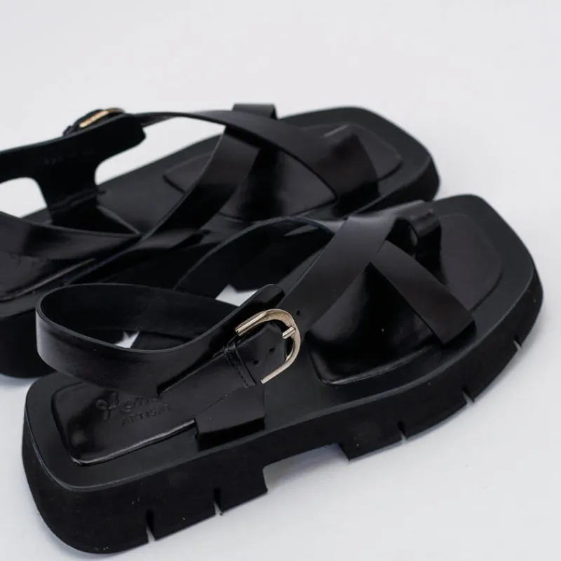 Mujer HOMERS Sandalias-SANDALIA - - 21403 SIERRA BLACK