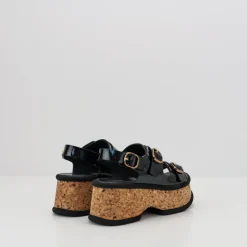 Mujer HOMERS Sandalias-SANDALIA - - 21438 REVERSE VERNICE BLACK