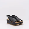 Mujer INUOVO Sandalias-SANDALIA - - CUÑA NEGRA 123031