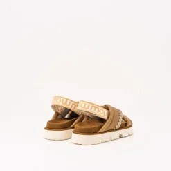 Mujer MOU Sandalias-SANDALIA - - BIO CRISS CROSS COGNAC 461004C