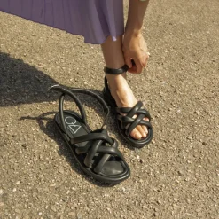 Mujer OA NON FASHION Sandalias-SANDALIA - - A26 CALF NERO