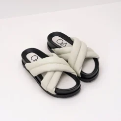 Mujer OA NON FASHION Sandalias-SANDALIA - - A15 CALF OFF WHITE