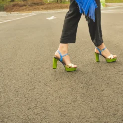Mujer SEIALE Sandalias-SANDALIA - - TOBO VERDE