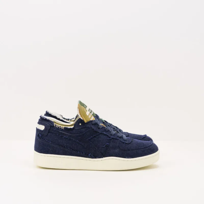 Hombre DIADORA - HERITAGE Zapatillas Deportivas-ZAPATILLA - DIADORA - MI BASKET ROW CUT ITA VALDILANA 201 177829 60067 BLUE EBONY