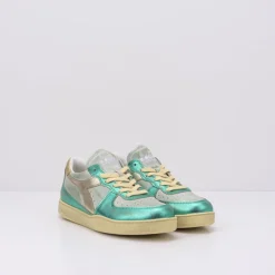 Mujer DIADORA - HERITAGE Zapatillas Deportivas-ZAPATILLA - DIADORA HERITAGE - MI BASKET LOW METAL PIGSKIN USED WN BLUE SEA 179535 01 65175