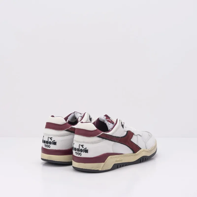 Hombre DIADORA - HERITAGE Zapatillas Deportivas-ZAPATILLA - DIADORA HERITAGE - B.560 USED WHITE RUBY WINE 180117 01 C9725