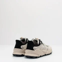 Mujer FLOWER MOUNTAIN Zapatillas Deportivas-ZAPATILLA - - TIGER HILL UNI SUEDE NYLON MESH OFF WHITE