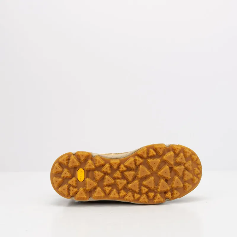 Hombre FLOWER MOUNTAIN Zapatillas Deportivas-ZAPATILLA - - IWANO 2 UNI SUEDE NYLON BLACK COGNAC YELLOW