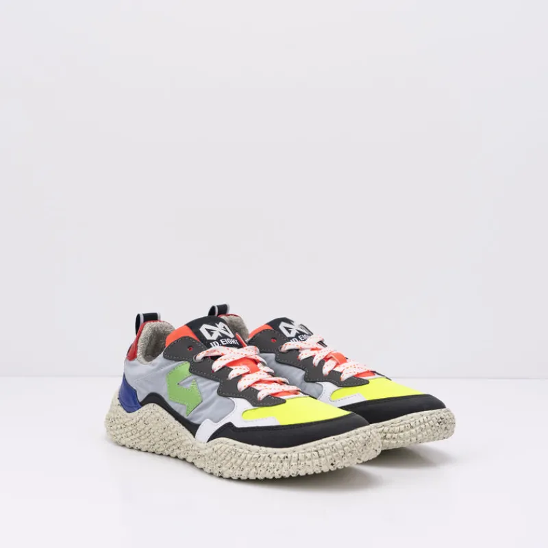 Mujer ID EIGHT Zapatillas Deportivas-ZAPATILLA - - HANA DARK MIX SQUARE MUJER