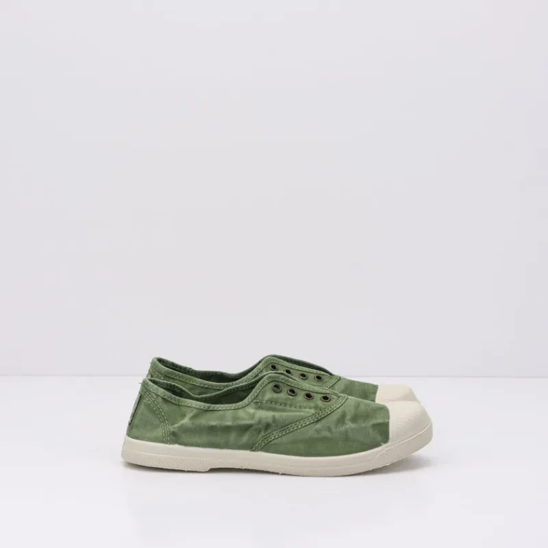 Mujer NATURAL WORLD Zapatillas Deportivas-ZAPATILLA - - OLD CONDOR 102E OLIVA